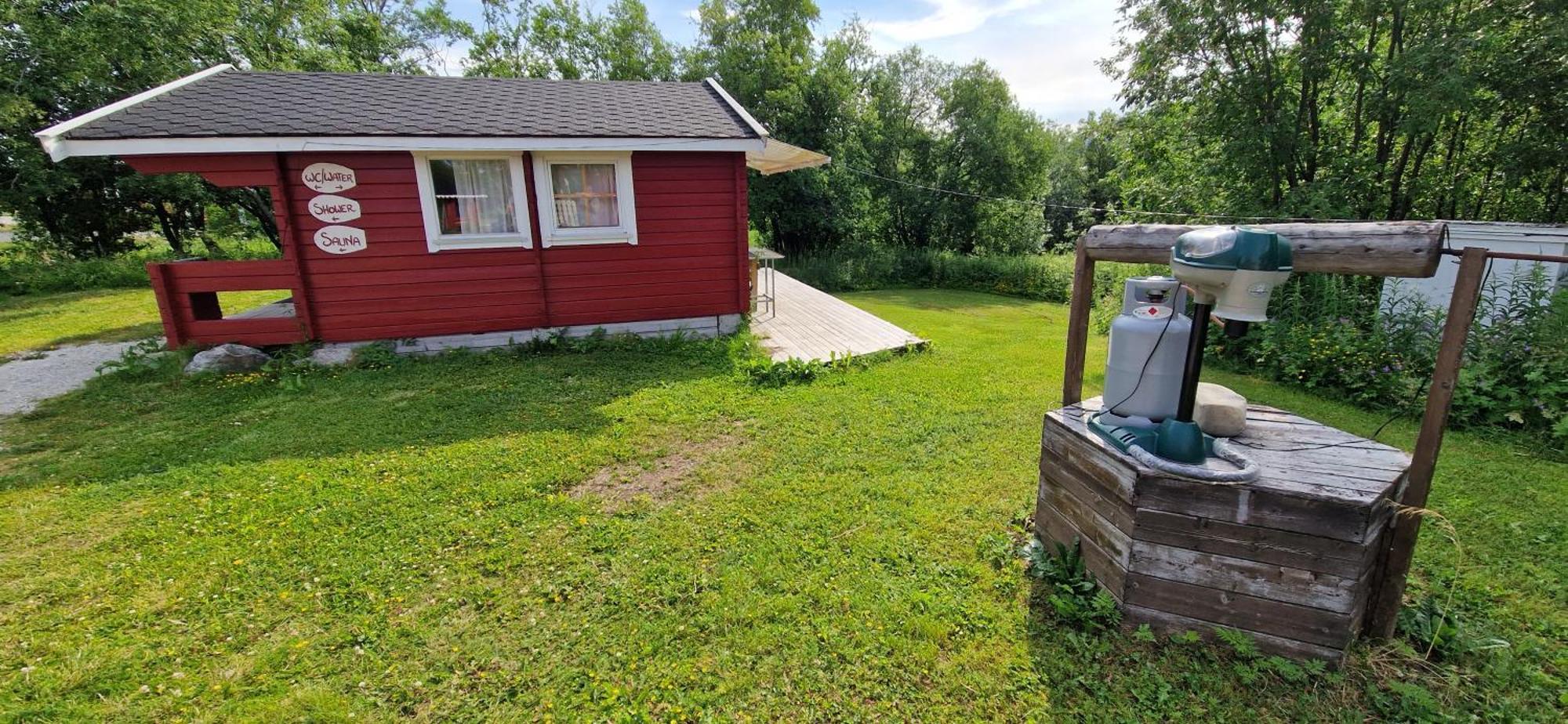 Bungalaven Lodge As Børselv Esterno foto